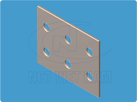 Tấm lót lưỡng kim Cu - Al